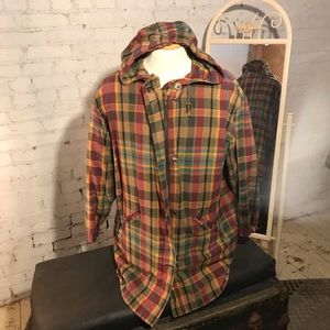 Vintage Eddie Bauer plaid light jacket 🧥
